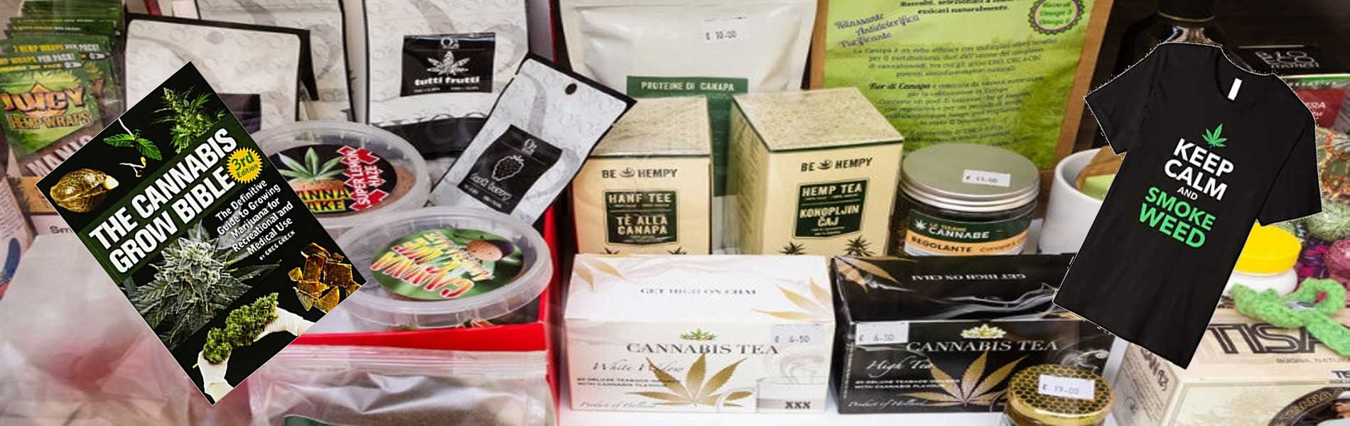 We Have the Largest Selection of Cannabis, Marijuana & Hemp Related Items