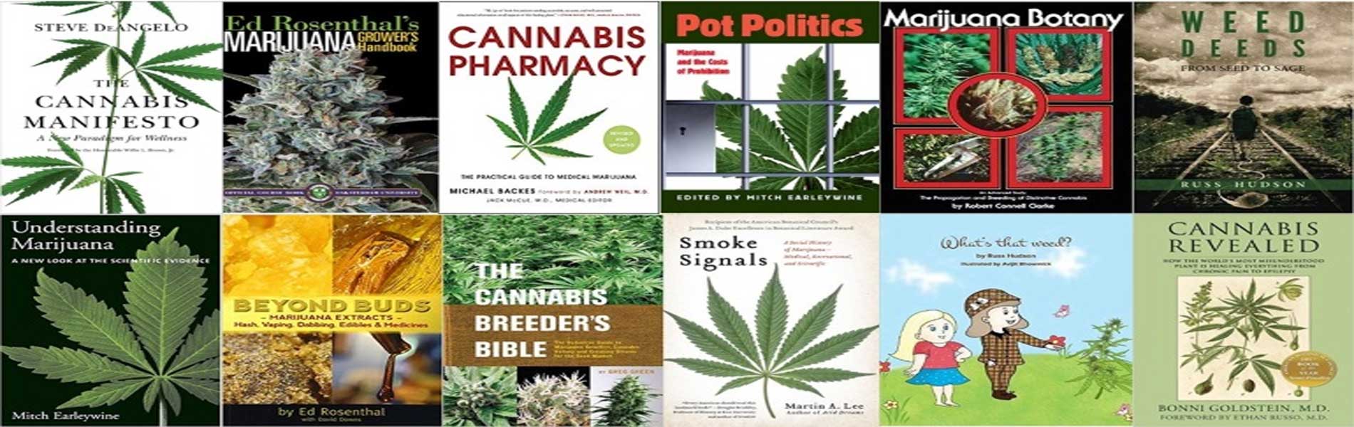 See Our Huge Inventory Of Marijuana & Cannabis Learning Books